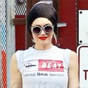 Gwen Stefani Makes A Fashionable Exit