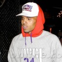 Chris Brown Parties After Police Booking