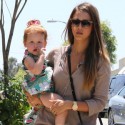 Jessica Alba Has Her Hands Full With Honor And Haven
