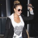 Leann Rimes Flies Out Of LAX