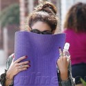 Vanessa Hudgens Gets Sneaky After Yoga