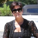 Kris Jenner Gets Dressed Up For A Lunch Meeting