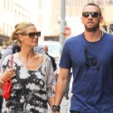 Heidi Klum Holds Hands With Beefy Bodyguard