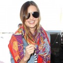 Miranda Kerr's Dishevled Airport Style