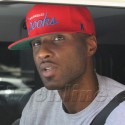 Lamar Odom Is In A Good Mood During Fast Food Run
