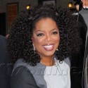 Oprah Winfrey Is All Smiles At <em>Letterman</em>
