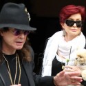 Sharon And Ozzy Osbourne Leave Their NYC Hotel