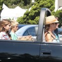 Cindy Crawford And Her Family Cruise Around Malibu