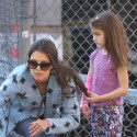 Katie Holmes And Suri Cruise Hold Hands In The Big Apple