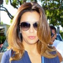 Eva Longoria Leaves Ken Paves Salon