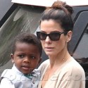 Sandra Bullock Is On Mommy Duty