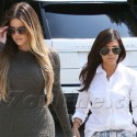Kourtney And Khloe Kardashian Film Their Reality Show