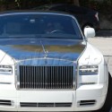 Khloe Kardashian Cruises Around Calabasas In Lamar's Car