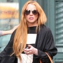 Lindsay Lohan Hits The Streets Of Soho