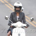Gwyneth Paltrow And Chris Martin Take The Kids To School On Vespas