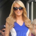 Paris Hilton Rocks Purple For Spirit Day