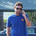 Brody Jenner Chats On His Phone In Malibu