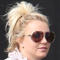 Britney Spears Stops By The Studio