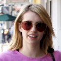 Emma Roberts Enjoys Being Pampered