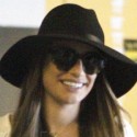 Lea Michele Cracks A Smile