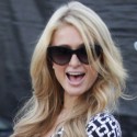 Paris Hilton Picks Up A Pumpkin