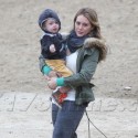 Hilary Duff Goes Make-Up Free With Adorable Son