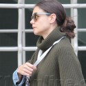 Katie Holmes Walks Suri To School