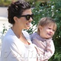 Mom-On-The-Go Kourtney Kardashian Wears Short Shorts