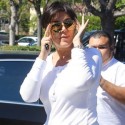 Kris Jenner Goes Grocery Shopping In Calabasas