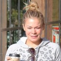 LeAnn Rimes Looks Half Asleep On Morning Coffee Run