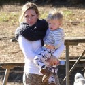 Hilary Duff Plays With Son Luca At The Dog Park