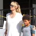 Heidi Klum And Her Family Spend Their Saturday At Soccer