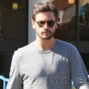 Scott Disick Runs Errands In His Lamborghini