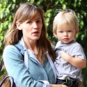 Jennifer Garner Spends The Day With Son Samuel