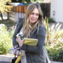 Hilary Duff Visits With An Acting Coach