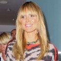 Heidi Klum Wears A Super Short Dress To A Photo Shoot