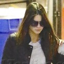 Kendall Jenner Lands At LAX 