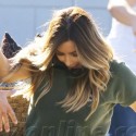 Kim Kardashian Takes A Tumble At Family Yard Sale
