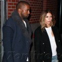 Kim Kardashian And Kanye West Leave Their Hotel In N.Y.C.