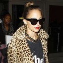 Nicole Richie Lands At LAX