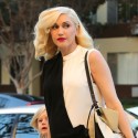 Gwen Stefani And Sons Wear Matching Black-And-White Ensembles