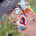 Justin Bieber Paints Miley Cyrus' Face On His Skate Ramp