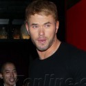 Kellan Lutz And Mystery Girl Grab Dinner