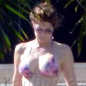 Stephanie Seymour Shows Off Her Bikini Bod In St. Barts