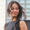 Zoe Saldana Gets All Dolled Up To Promote Her New Film