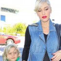 Gwen Stefani Leaves LAX With Her Boys