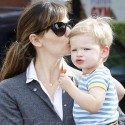Jennifer Garner Bonds With Her Son