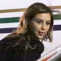 Kim Kardashian And Kanye West Fly Private