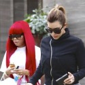 Kim Kardashian Hangs With Blac Chyna