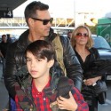 LeAnn Rimes And Eddie Cibrian Jet Out Of LAX